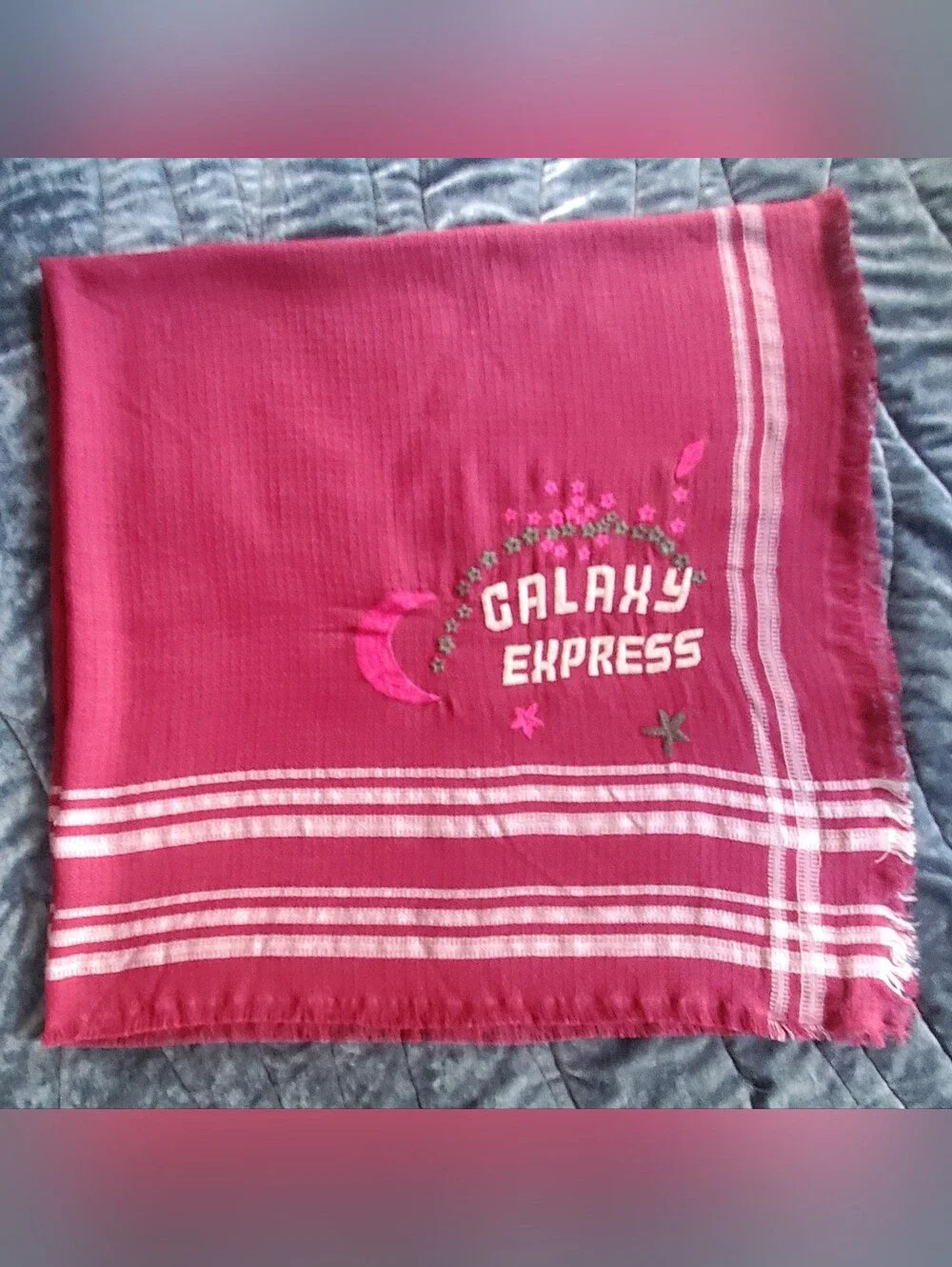 Elegant Red Plaid Women's Wrap Scarf